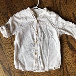 Zara boys button down VGUC